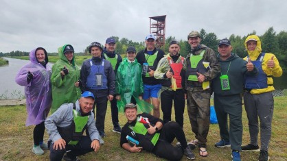 Сотрудники Дрогичинской ЦРБ покорили водные просторы Днепро-Буга